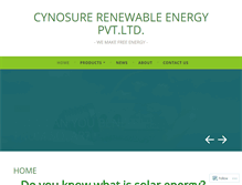 Tablet Screenshot of cynosureweb.com